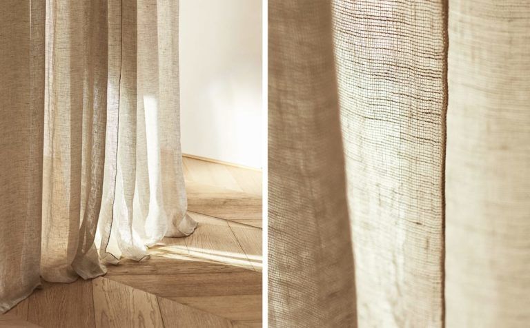 Las Cortinas más bonitas del catálogo de ZARA HOME 2021 – 2022
