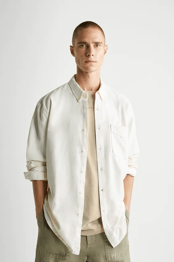 Las camisas para hombre del catálogo de ZARA Otoño Invierno–