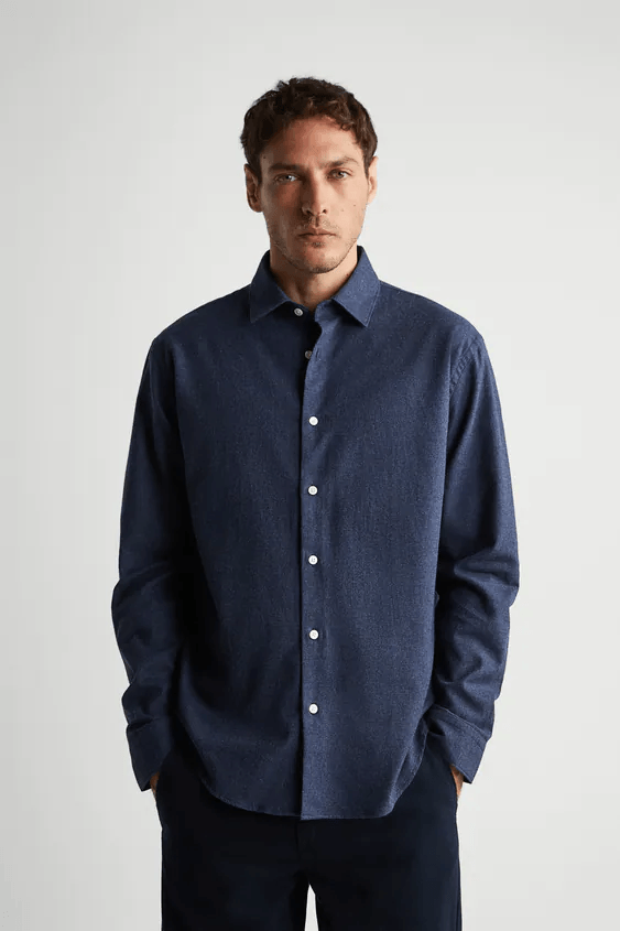 Las camisas para hombre del catálogo de ZARA Otoño Invierno–