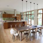 25 Fotos de Cocinas Con Mesa para Comer: formas de colocar la mesa