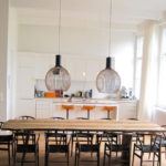 25 Fotos de Cocinas Con Mesa para Comer: formas de colocar la mesa