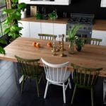 25 Fotos de Cocinas Con Mesa para Comer: formas de colocar la mesa