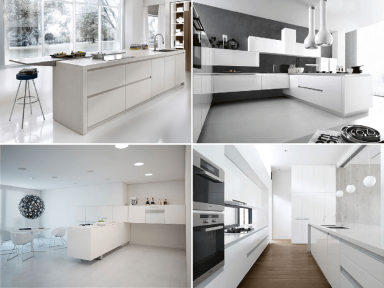 30 Fotos con ideas de Cocinas Modernas Blancas - KATELOVESME